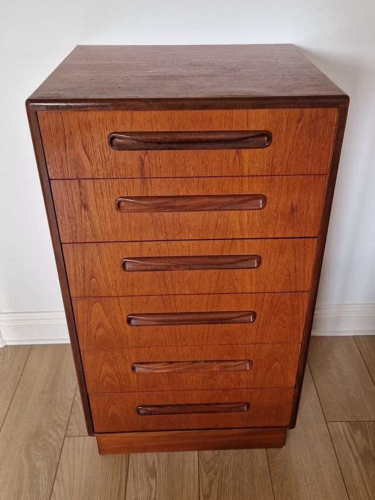 image for G Plan Fresco Tallboy 6 Drawers