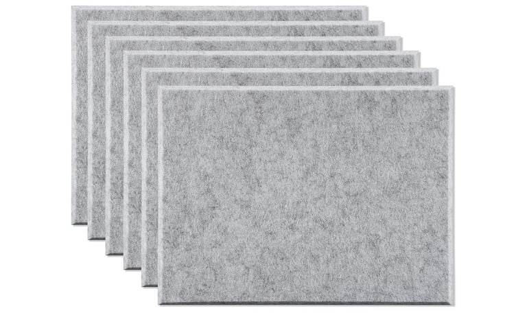 Adhesive Acoustic Panels Rectangular( brand new)10 pack
