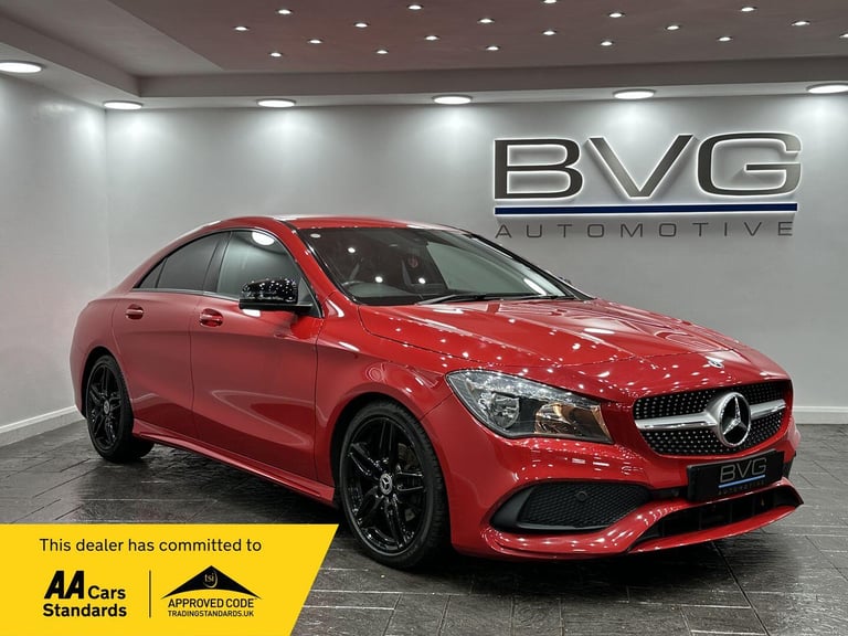 2018 Mercedes-Benz CLA 1.6 CLA180 AMG Line Edition Coupe 7G-DCT Euro 6 (s/s) 4dr SALOON Petrol Au...
