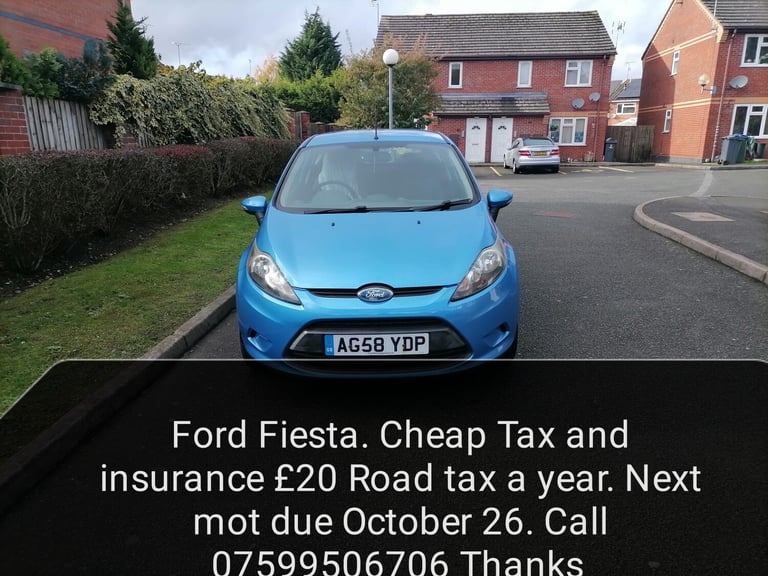 2009 Ford Fiesta 1.6 TDCi Econetic 3dr HATCHBACK Diesel Manual