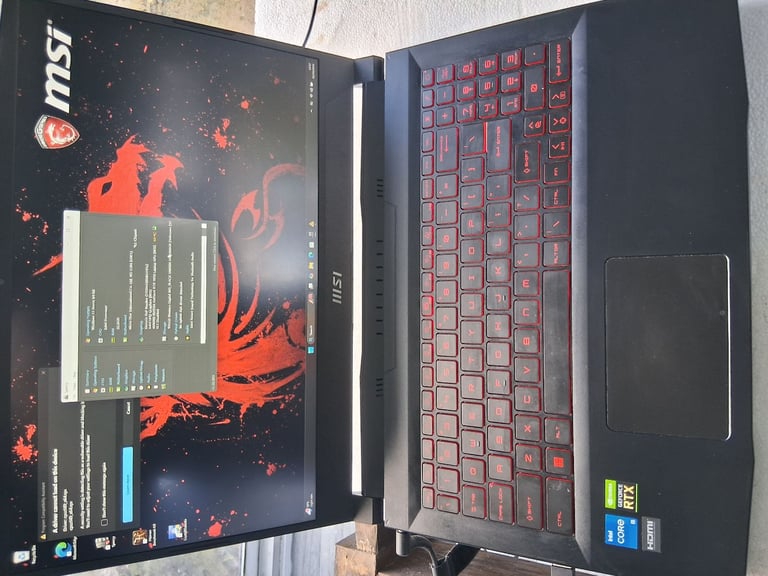 image for MSI 15 inch laptop 32GB RAM