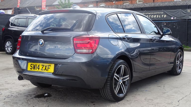 BMW 1 SERIES 2.0 118d Sport 5-door Grey Manual Diesel 2014