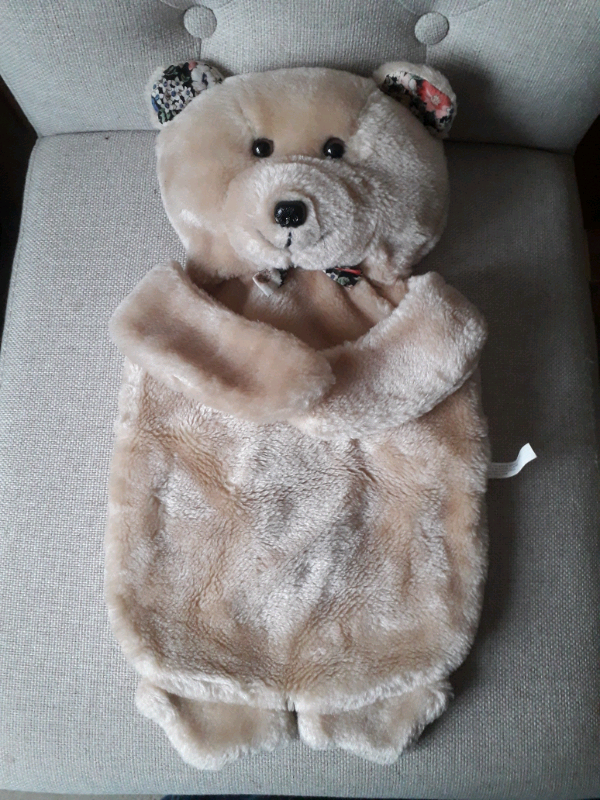 image for Teddy Bear Hot Water Bottle Cover 