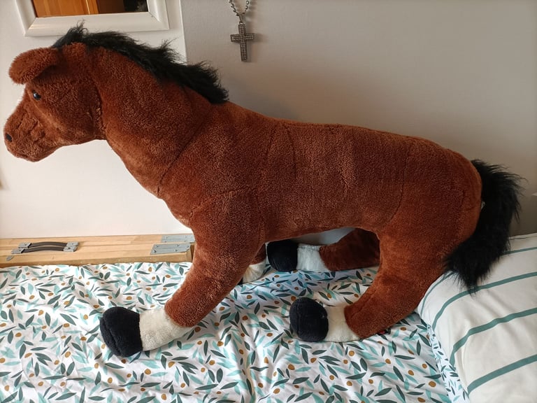 image for large soft toy horse 🐎