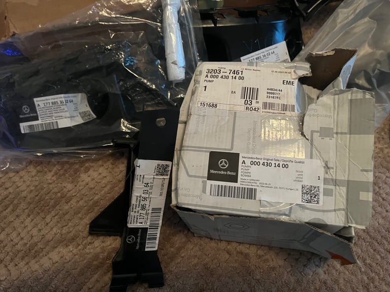 Job lot of Genuine Mercedes New parts
