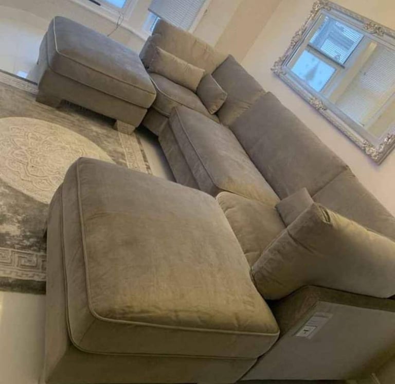 Quick Delivery: Brand New U Shape Fabric Corner Sofa for Sale