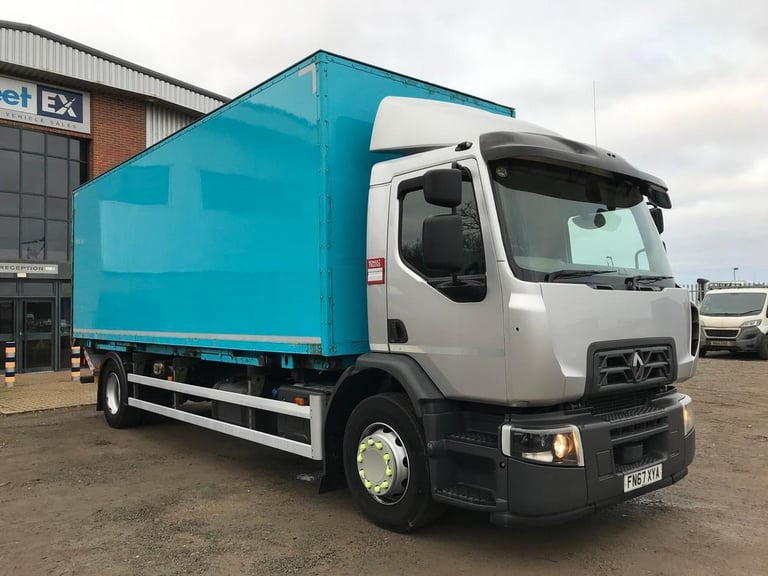 RENAULT D18-250 *EURO 6* 18 TONNE DEMOUNT BOX VAN 2017 - FN67 XYA