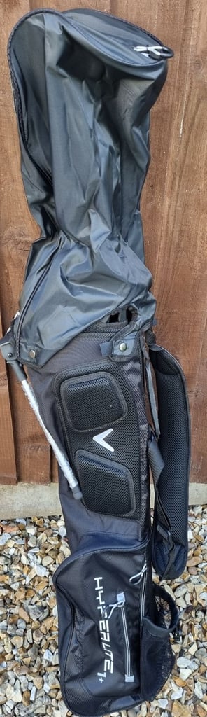 CALLAWAY stand-bag - Hyper-Lite model - used 3x - cost £129 - NEW condition - BARGAIN