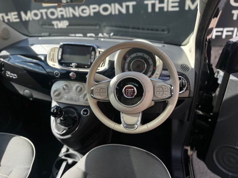 2016 Fiat 500 1.2 Lounge 3dr Hatchback Petrol Manual