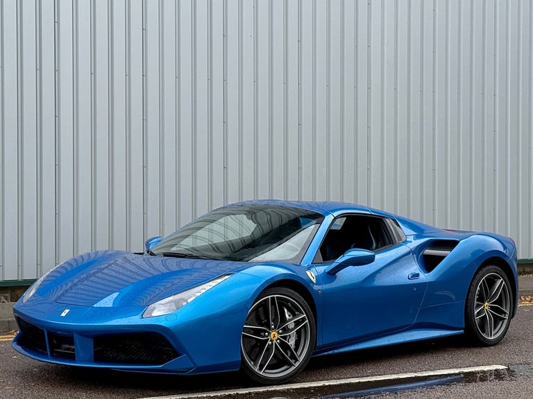 LEFT HAND DRIVE FERRARI 488 SPIDER 3.9T V8 F1 DCT | UK REG | CARBON | LHD