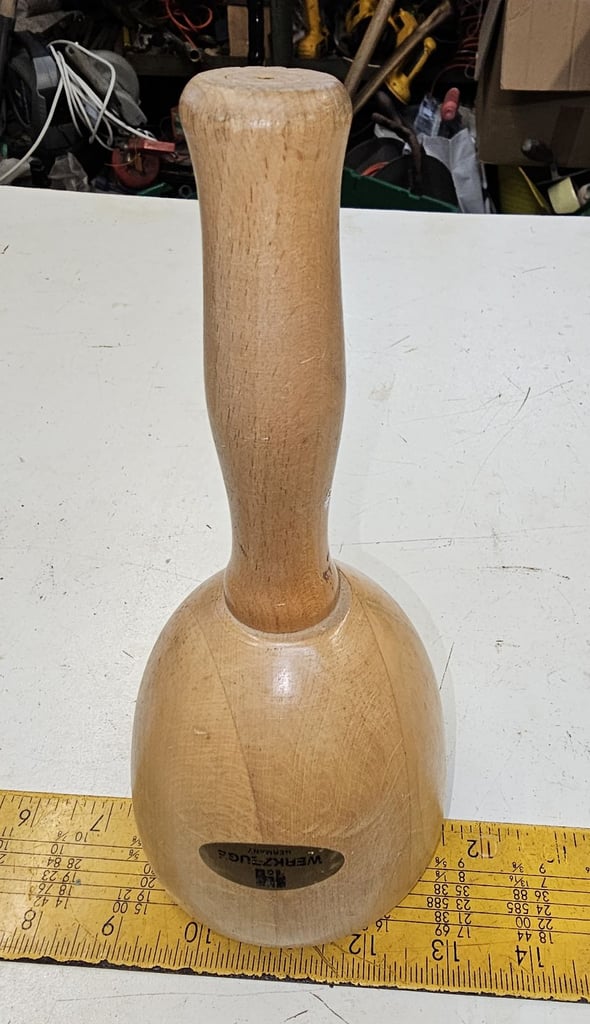 Carving Mallet very Good Condition Werkzeuge Germany