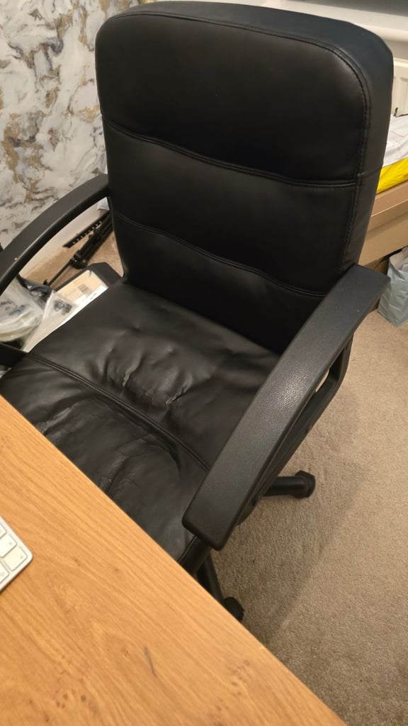 Oak Effect Office Desk with Drawers – 120cm x 45cm Home Office / Study  Delivery/Assembly Available