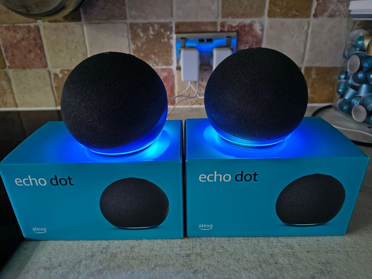 image for Two x Echo Dot 5th Gen