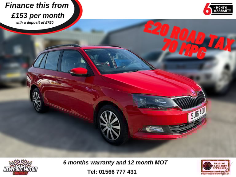 2016 Skoda Fabia 1.4 TDI SE L 5dr ESTATE Diesel Manual