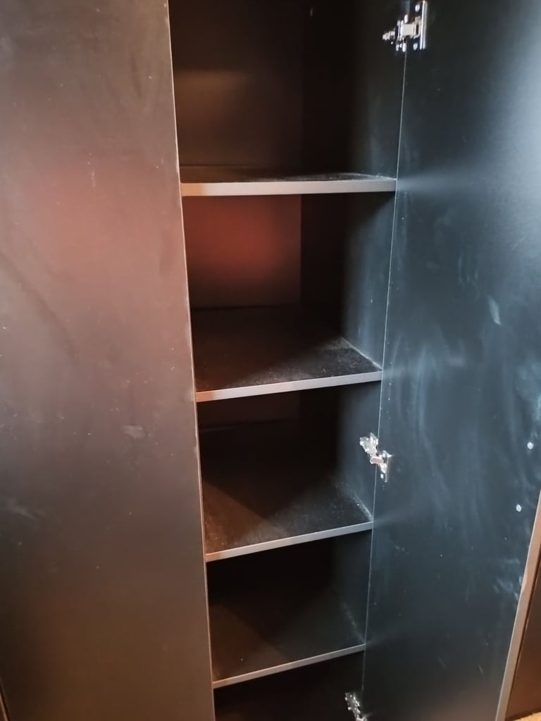 Two triple wardrobes 