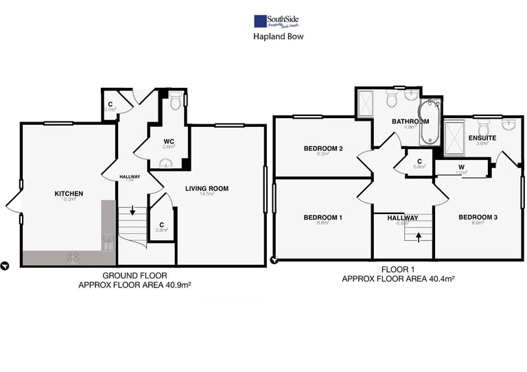 Stunning, 3 bedroom, end-terraced family home in Kaimes, with private garden and parking