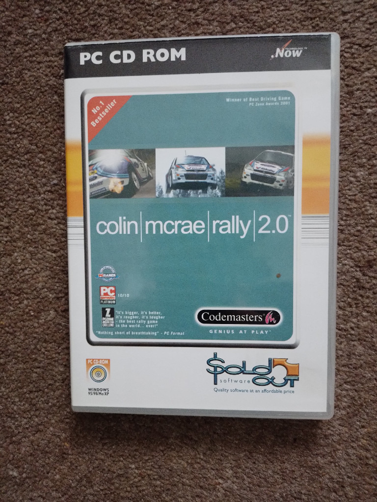 COLIN MCRAE RALLY 2.0 - PC CD ROM