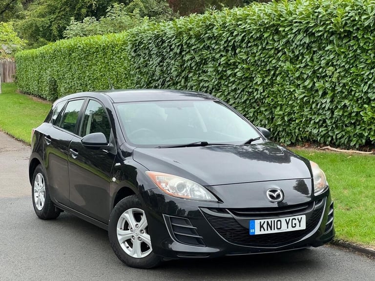 MAZDA 3 1.6 S PETROL 5 DOOR HATCHBACK BLACK ULEZ FULL MAZDA SERVICE HISTORY 