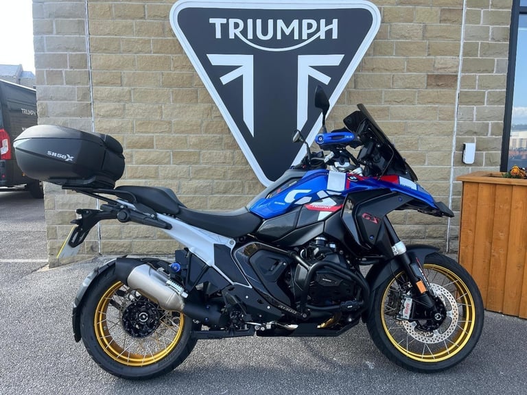 2024 BMW R1300GS R 1300 GS TE Trophy 1 Owner Gold Spoked Wheels