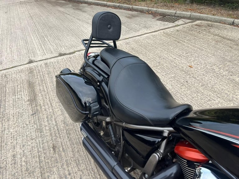 2012 12 KAWASAKI VN 900 C9f A CUSTOM CRUISER VN900 CU VANCE  HINES PANNIERS