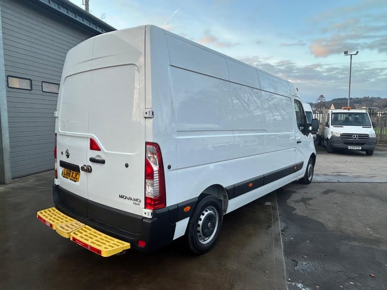 VAUXHALL MOVANO 2.3 CDTi 3500 L3H2 LWB MEDIUM ROOF White Manual Diesel 2018