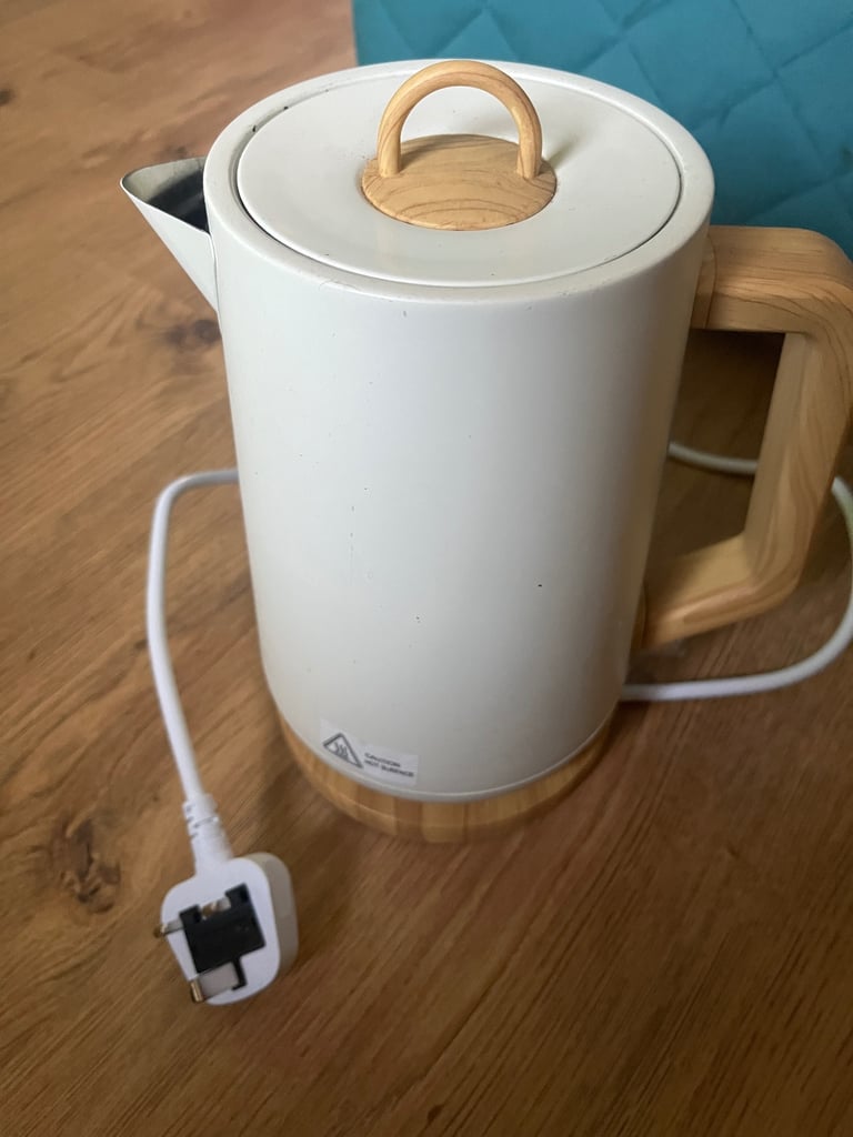 image for Electric Kettle - Wood design
