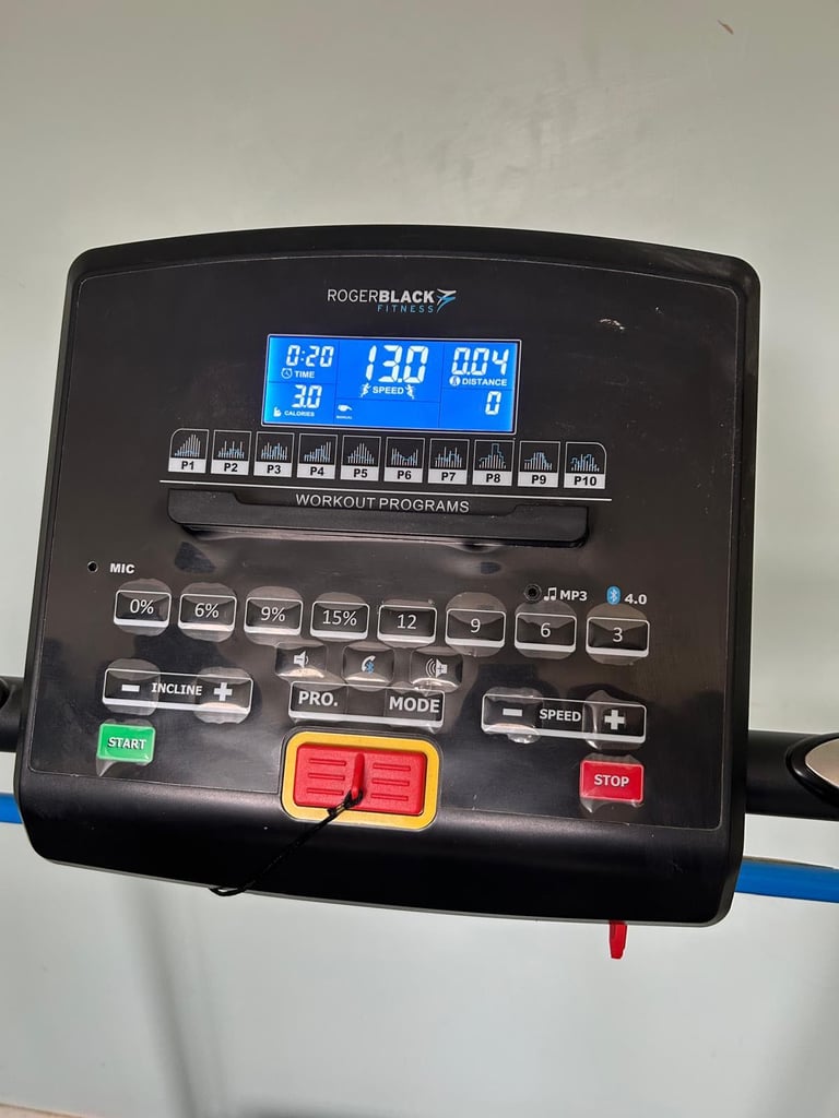 Roger Black Easy Fold Treadmill