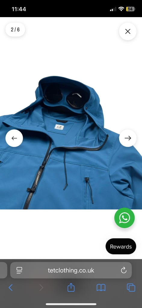 CP Company softshell jacket 