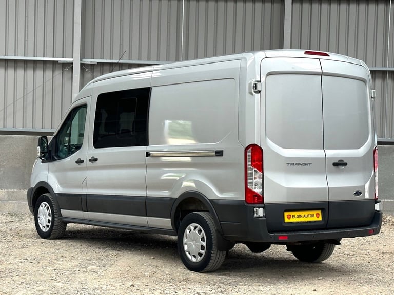 2019 (19) Ford Transit 350 Double Cab Crew Van L3H2 red 2.0 EcoBlue ( 130 bhp )