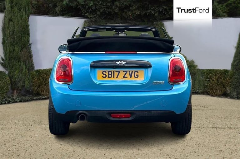 2017 MINI Convertible 1.5 Cooper 2dr CONVERTIBLE, REAR CAMERA! Manual Convertible Petrol Manual