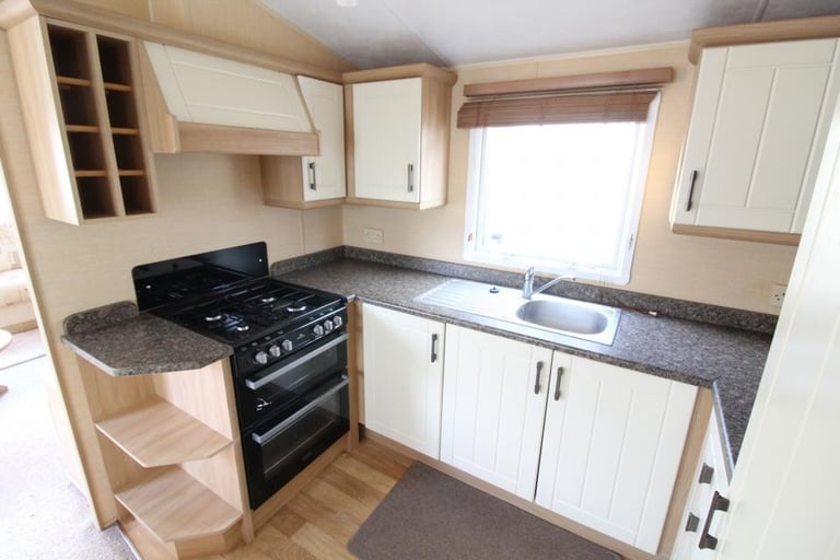 image for Static Caravan Mobile Home Willerby Leven 37x12ft 2 Beds SC9108