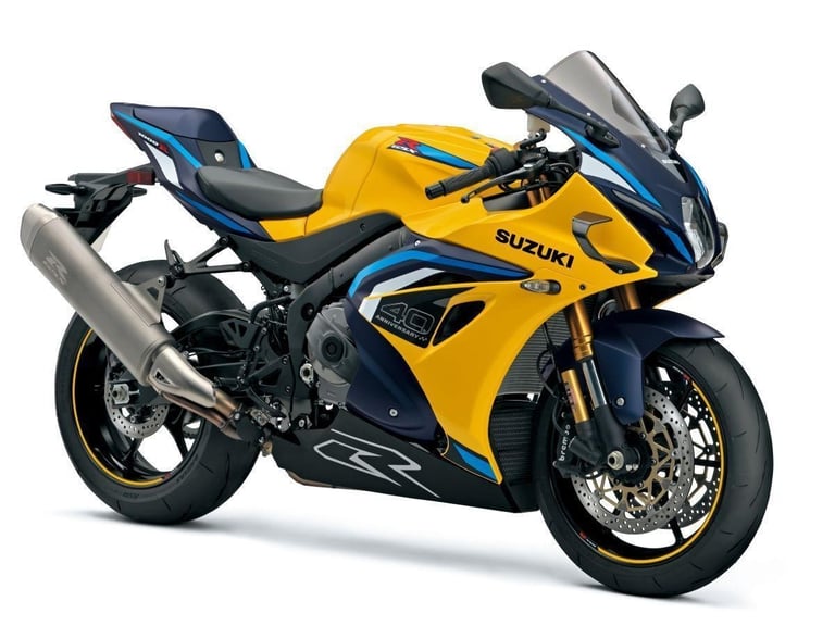 2026 new GSX-R1000R 40th Anniversary model. It's back! Price to be announced.