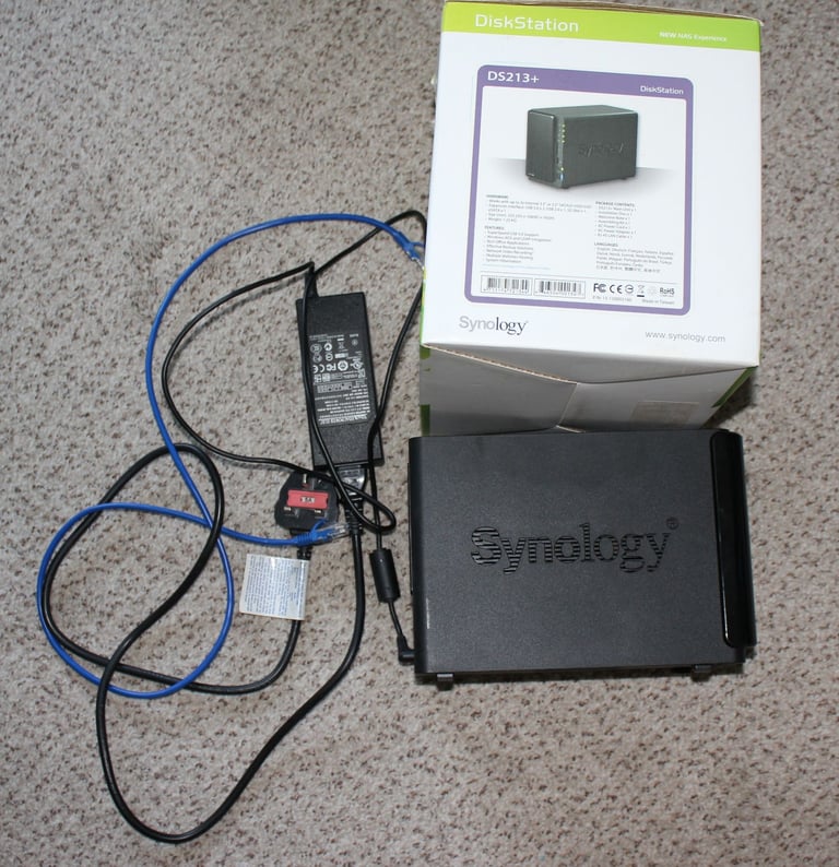 image for Synology ds 213+ 2 x 6tb wd hard drives, works perfectly