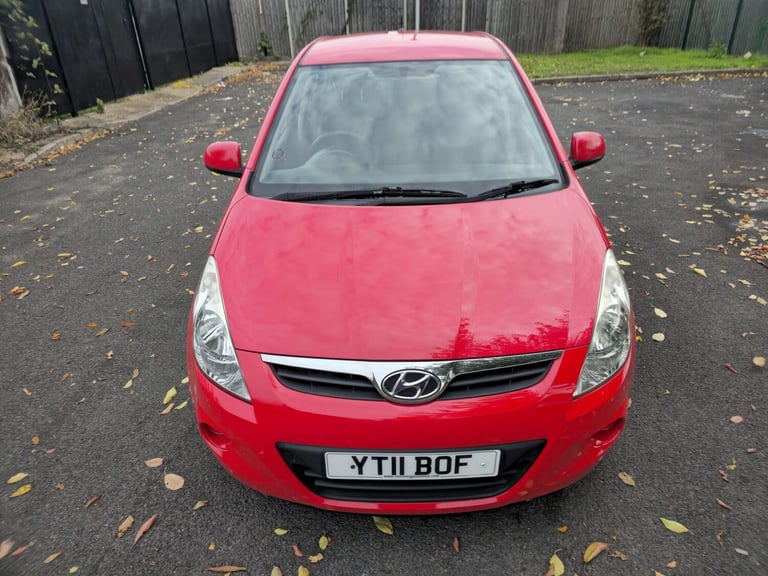 2011 Hyundai i20 1.2 Comfort 5dr HATCHBACK PETROL Manual