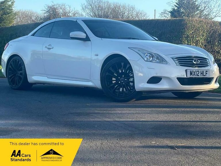 image for 2012 Infiniti G 3.7 37 V6 GT Auto Euro 5 2dr CONVERTIBLE Petrol Automatic