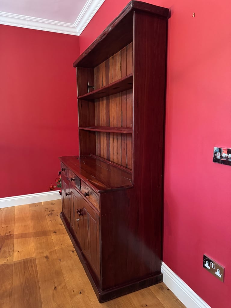 Jarabosky reclaimed Rhodesian Teak sleeper dining suite