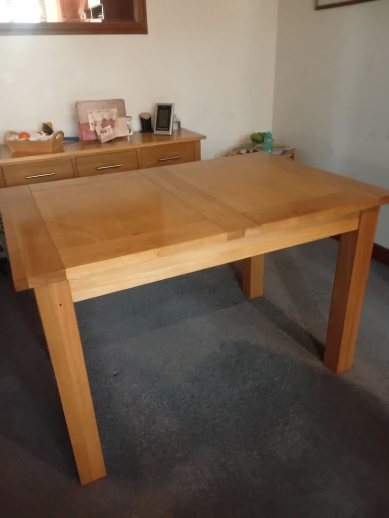 image for OAK DINING TABLE