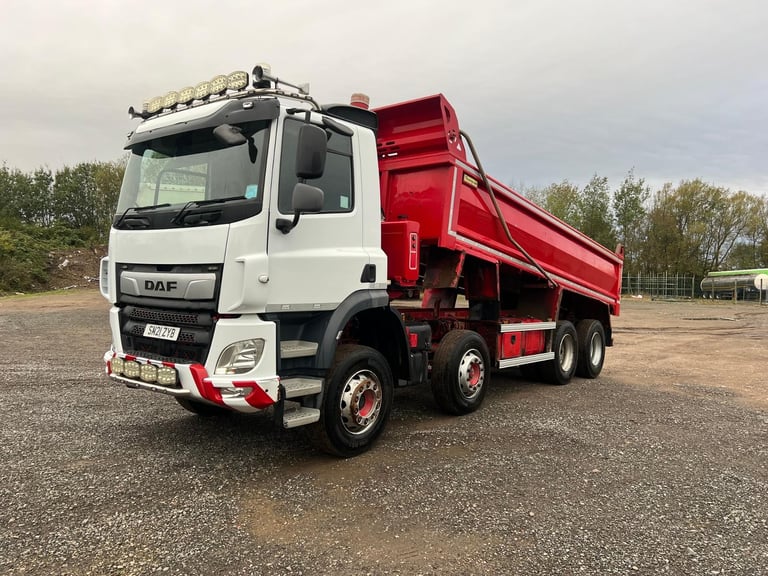 DAF TRUCKS CF 450 8X4 TIPPER ...WATCH THE VIDEO