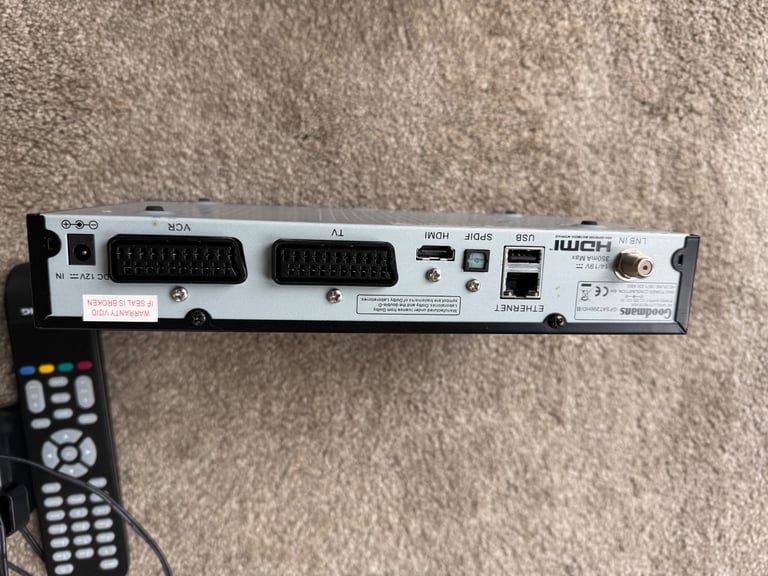 Goodmans GFSAT200HD Satellite TV Receiver & Remote