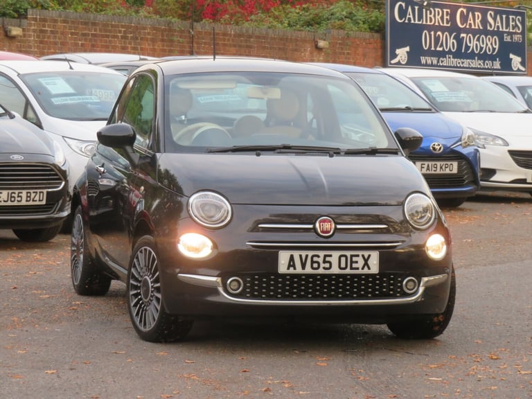 2015 Fiat 500 1.2 Lounge 3dr HATCHBACK Petrol Manual