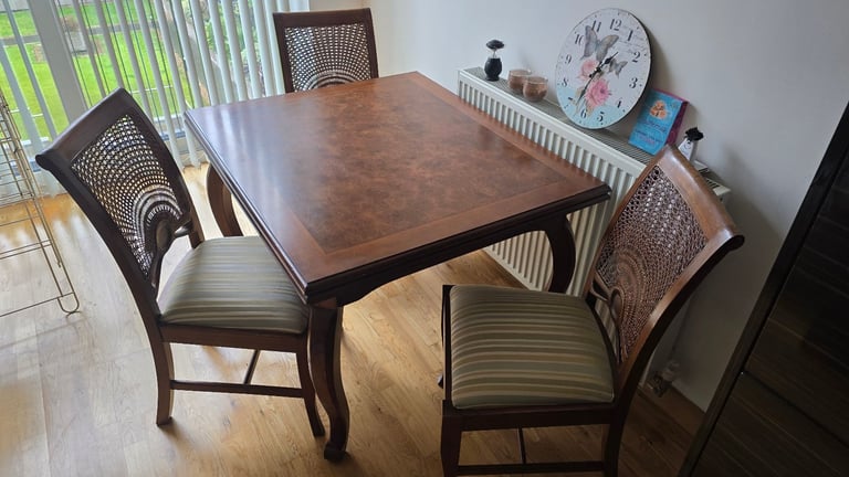 image for Dining table and 4 chairs