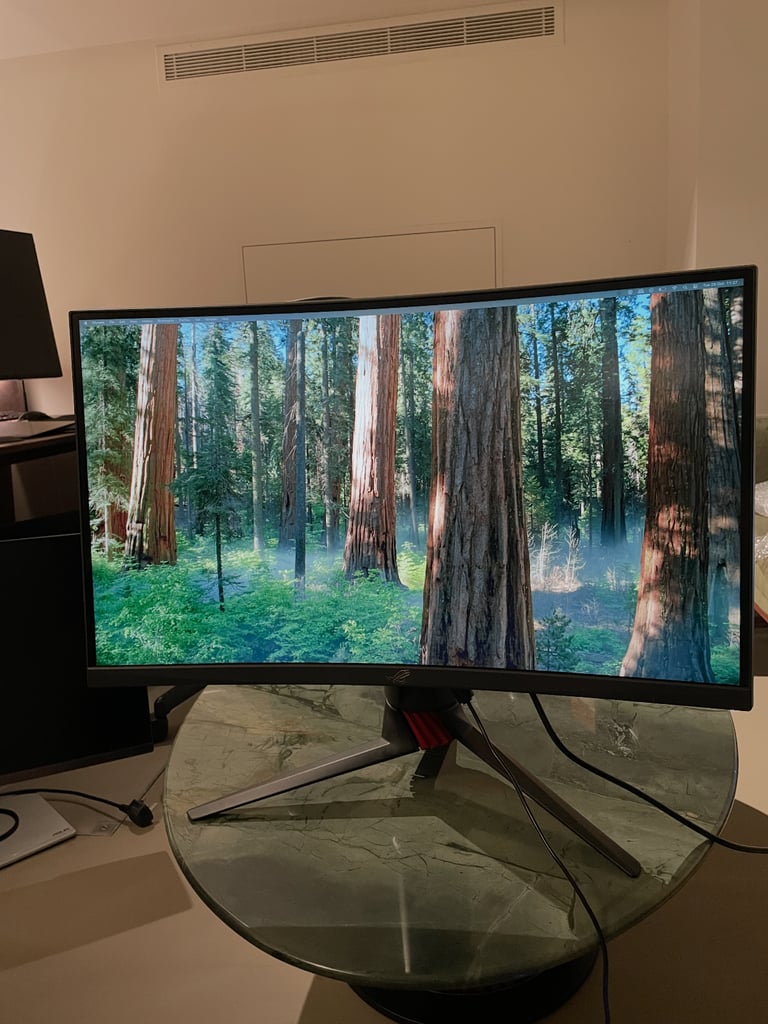 image for ASUS 27" ROG STRIX WQHD Curved HDR Gaming Monitor - Black