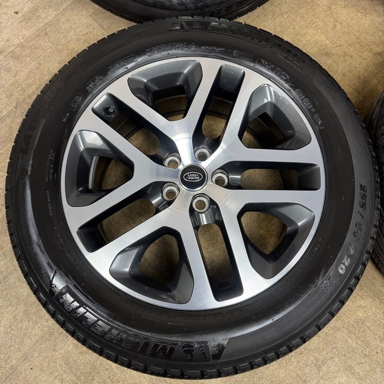20'' GENUINE LAND ROVER DEFENDER DC 5095 ALLOY WHEELS TYRES ALLOYS