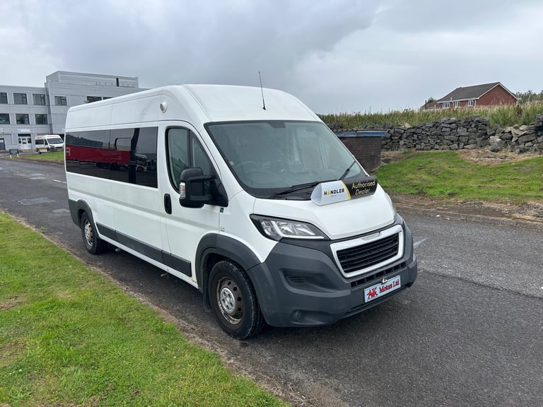 2017-17 reg Peugeot boxer 435 L3H2 blue hdi lwb 130bhp 