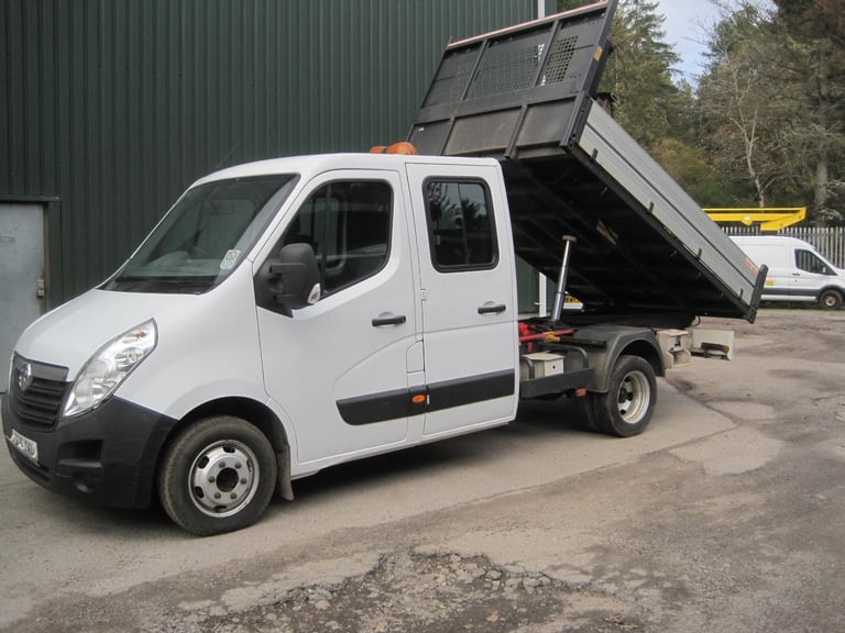 Vauxhall Movano R3500 L3 H1 Crew Cab Tipper