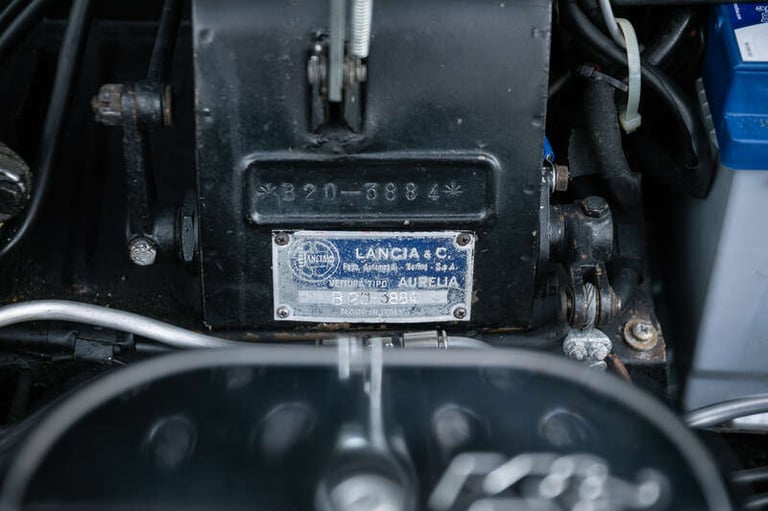  Lancia Aurelia B20 GT Rally Car Manual