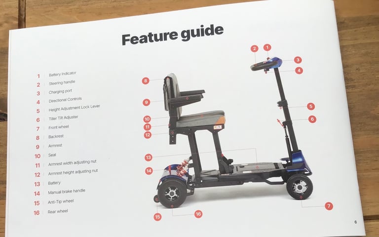 MuickSandy Mobility Scooter.