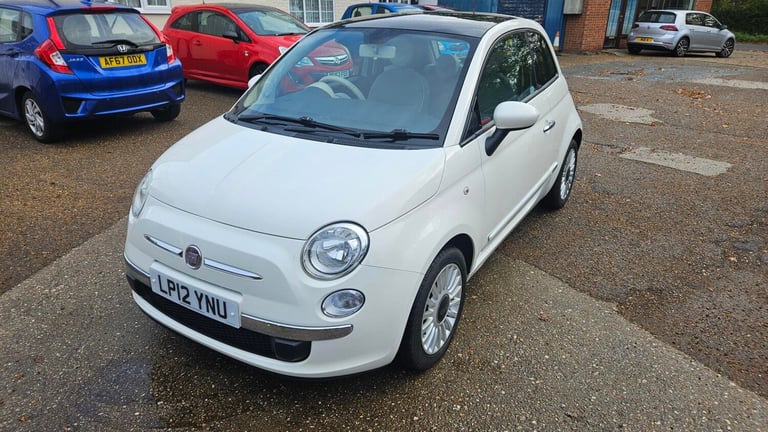 2012 Fiat 500 1.2 Lounge 3dr [Start Stop] HATCHBACK Petrol Manual