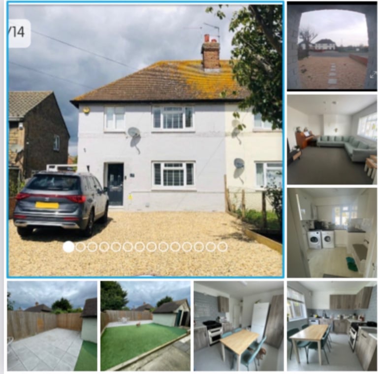 image for Large 3 Bedroom Semi Detached House with Driveway in DA1 in Crayford/ Barnes Cray. 