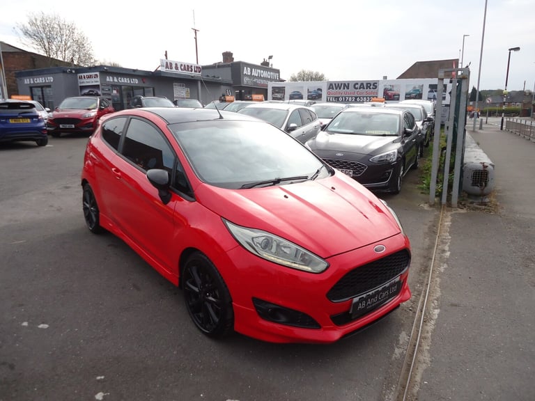 2017 Ford Fiesta 1.0 EcoBoost 140 ST-Line Red 3dr HATCHBACK Petrol Manual